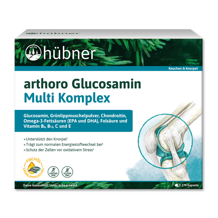 Hübner arthoro Glucosamin Multi Komplex 270 Kapseln