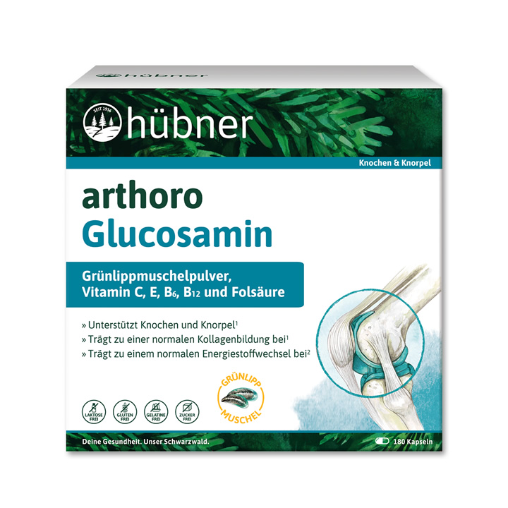 Hübner arthoro Glucosamin 180 Kapseln