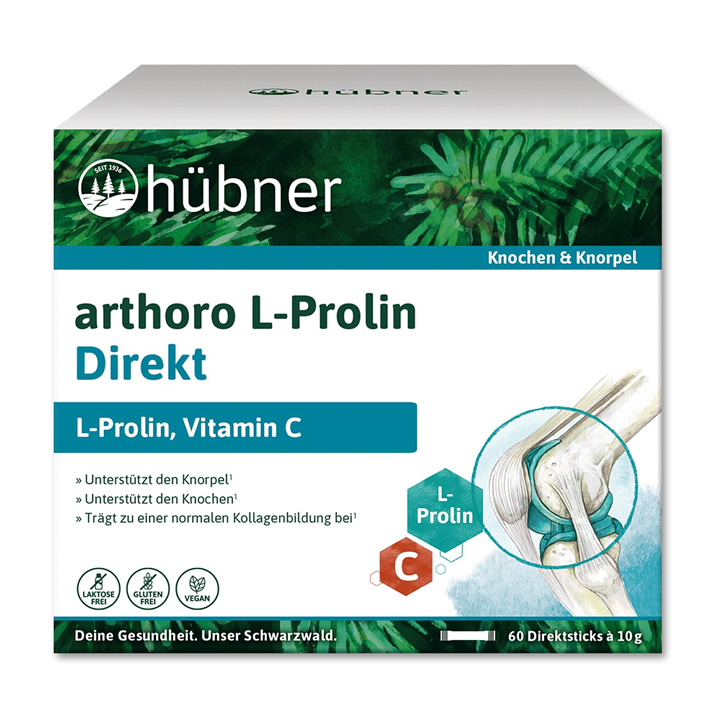 Hübner arthoro L-Prolin Direkt, 60 Sticks