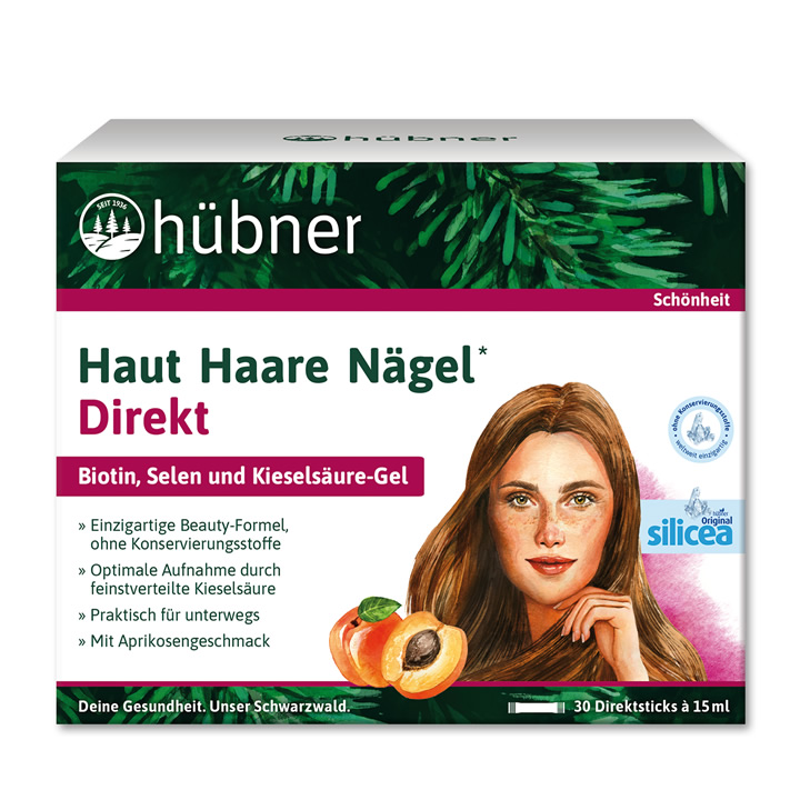 Hübner Haut Haare Nägel Direkt Aprikose, 30 Sticks