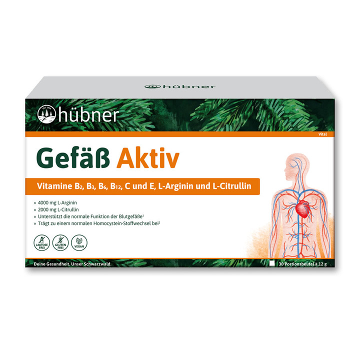 Hübner Gefäß Aktiv 30 Portionsbeutel, 360 g